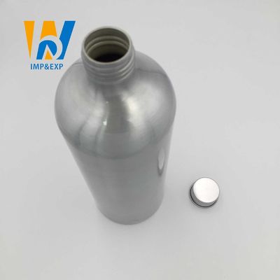 1 litre 1,5 litres bouteille de parfum en aluminium de 2 litres avec la recharge de lotion de chapeau
