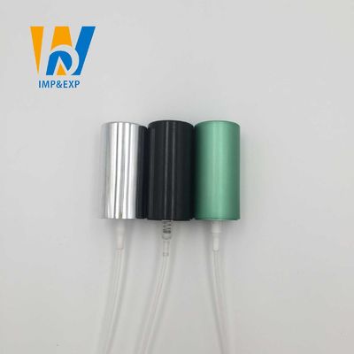18 410 15 410 13 415 jet noir fin en aluminium d'atomiseur de la pompe 18mm de pulvérisateur de brume
