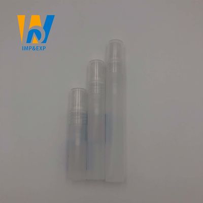 nouveau venu 10ml parfum en plastique Pen With Clip Cap de bouteille de jet de parfum d'atomiseur de beaucoup de couleurs