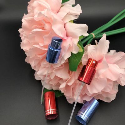 18 415 18 400 18/410 vis cosmétique de brume de chapeau fin en aluminium de pulvérisateur sur la pompe