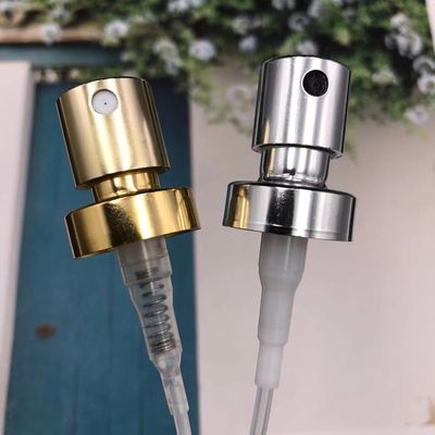pulvérisation astringente en aluminium de brume fine de pulvérisateur de pompe de cuir embouti de 21mm 13mm 15mm